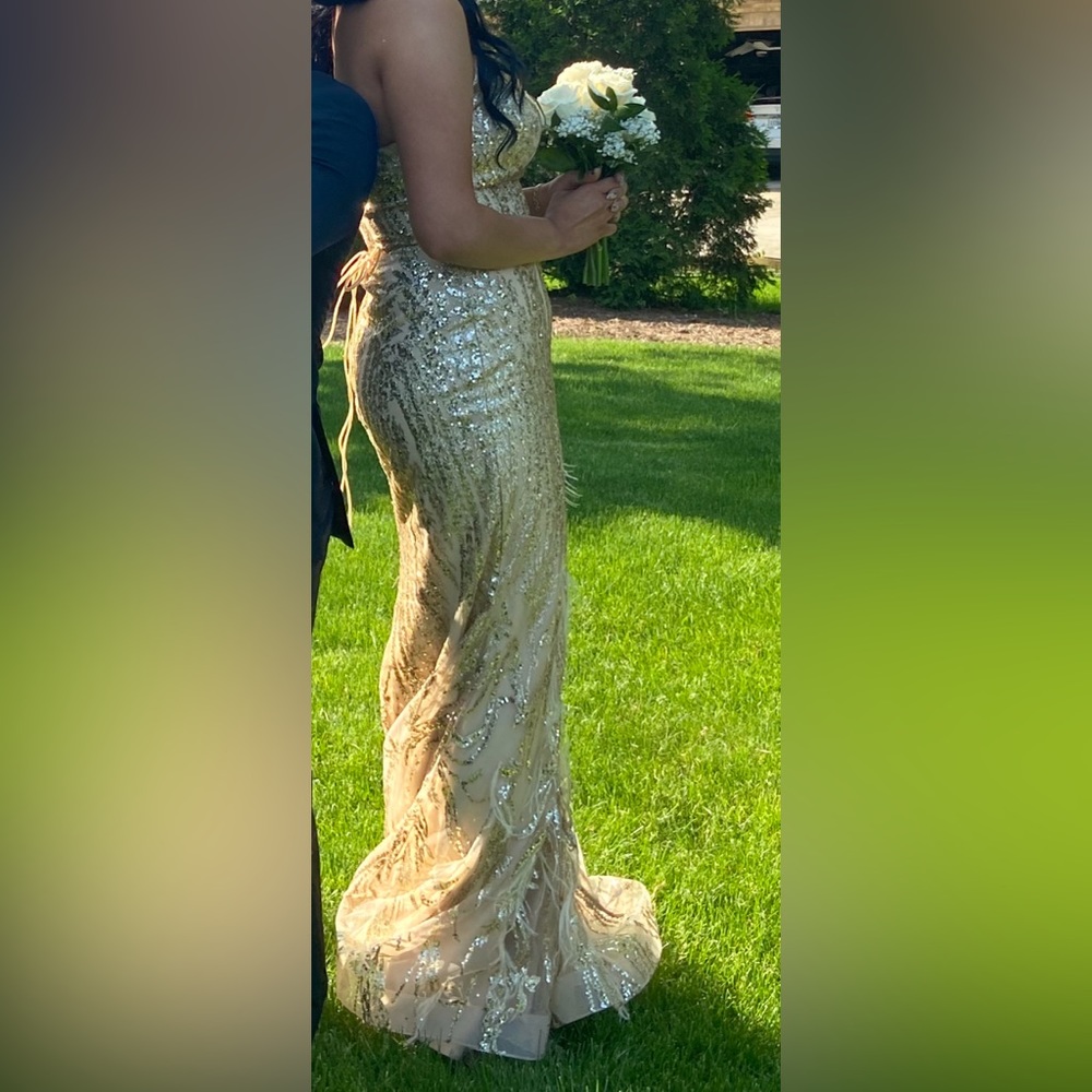Gold Prom Dress!